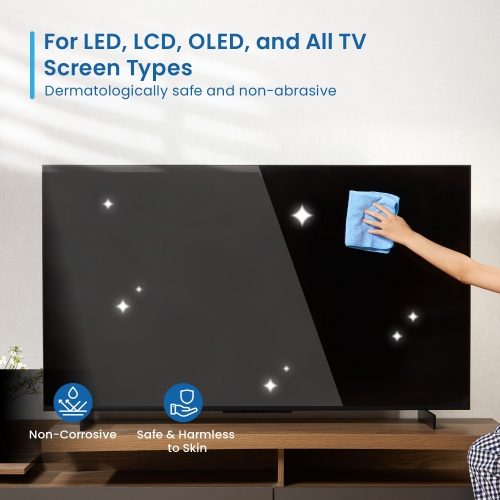 Kit Limpeza Ewent EW5680 p/ Ecrãs (1000ml+Pano)