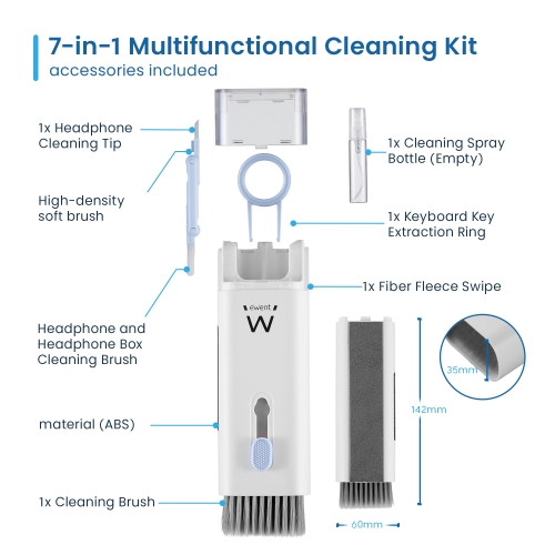 Kit de Limpeza 7 em 1