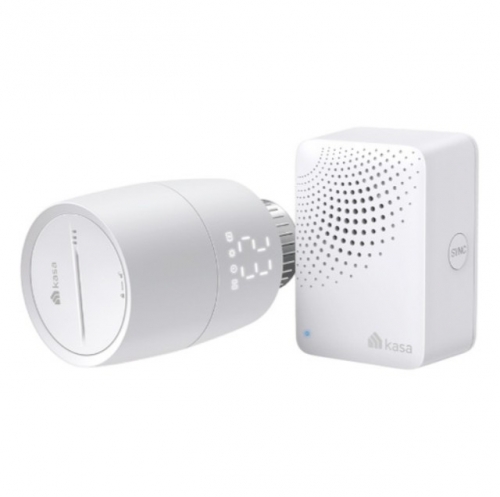 Starter Kit TP-Link Kasa Smart Válvula Termostática p/ Radiadores + Hub