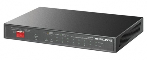 Switch TP-LINK 10-Port Gigabit Desktop with 8-Port PoE+, MS110GMP