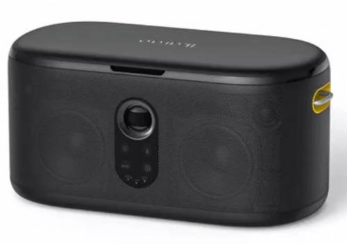 COLUNA IKARAO SHELL S1 KARAOKÊ C/TELA SENSÍVEL AO TOQUE DE 10.1" 2 MICROS S/FIO