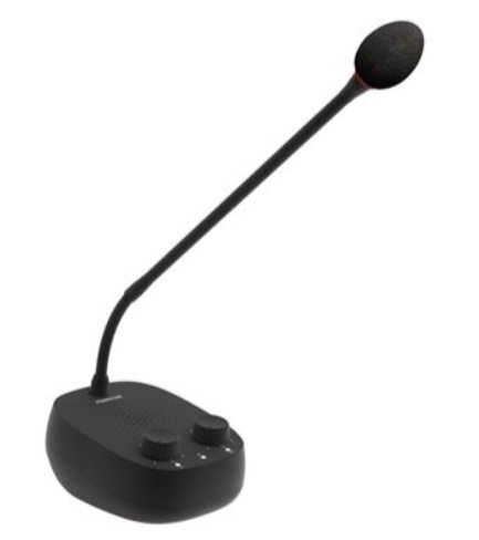 Microphone Set Fonestar INTERFON-V Preto
