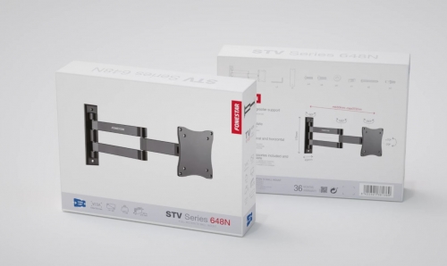 Suporte de TV de parede STV-648N 13” e 27”