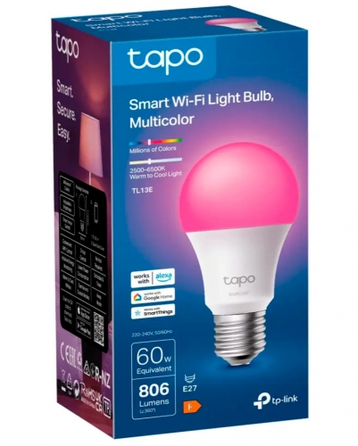 TP-LINK  LAMPADA SMART WI-FI MULTICOLOR