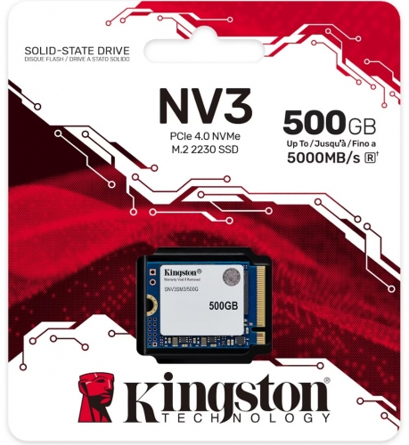 Disco SSD Kingston Technology NV3 500 GB SNV3SM3/500G