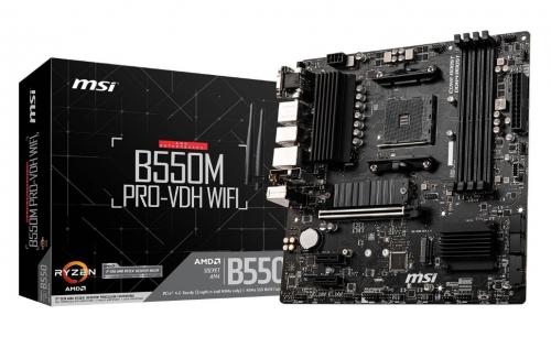 Motherboard Micro-ATX MSI B550M Pro-VDH WiFi SktAM4