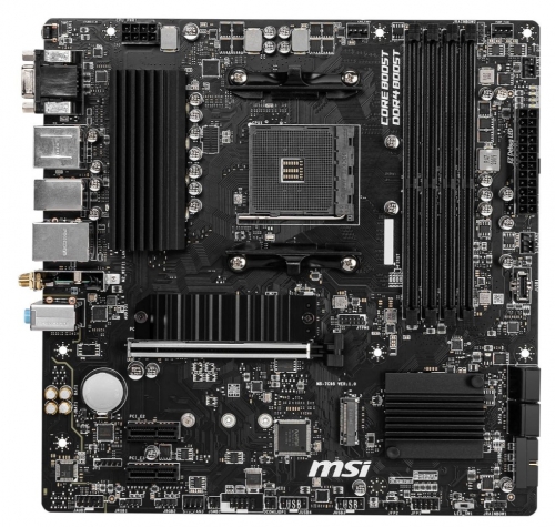 Motherboard Micro-ATX MSI B550M Pro-VDH WiFi SktAM4