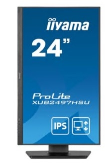 Monitor iiyama ProLite XUB2497HSU-B2 LED 24" Full HD 100 Hz IPS 250 1 ms preto