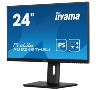 Monitor iiyama ProLite XUB2497HSU-B2 LED 24" Full HD 100 Hz IPS 250 1 ms preto