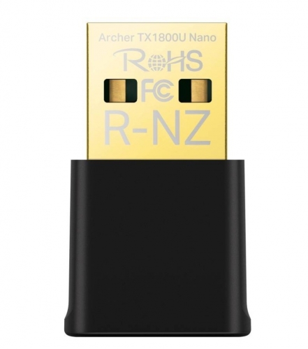 Adaptador de Rede USB TP-Link Archer TX1800U Nano Wireless AX1800 Wi-Fi 6 Dual-Band