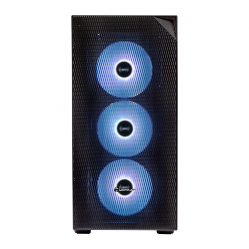 Caixa UNYKAch PC ATX REVELAT MESH Preto - UK121803