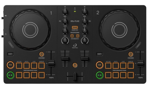 CONTROLADOR PARA DJ COMPACTO PIONEER DE 2 CANAIS DDJ-FLX2