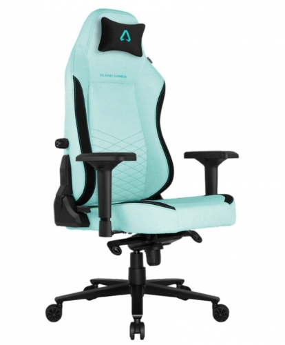 Cadeira ALPHA GAMER Alegra Fabric Green/Black V2