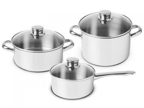 Conjunto 3 Peças SILAMPOS Low Cost Essential Glass 63C122WG0520