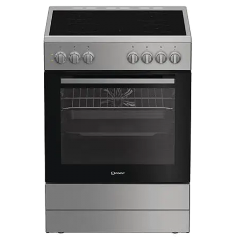 FOGÃO INDESIT I6V5PMS 4 Zonas Vitrocerâmica  Classe A
