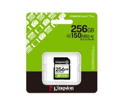 Cartão de Memória 256GB Kingston Technology Canvas Select Plus Gen3 SDS3/256GB