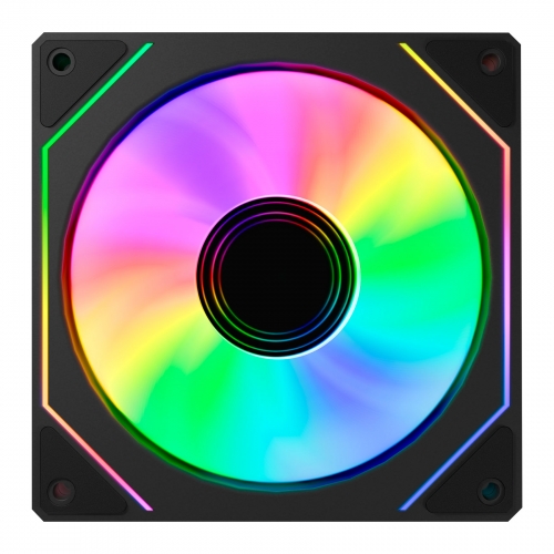 VENTOINHA ABYSM ARCLIGHT 3.0 ARGB 120 MM PRETA