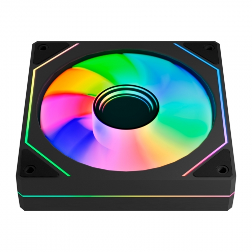 VENTOINHA ABYSM ARCLIGHT 3.0 ARGB 120 MM PRETA