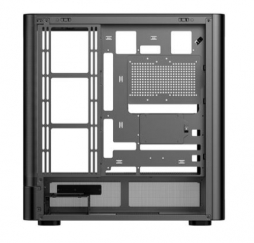 CAIXA ATX ABYSM GAMING DANUBE SAVA H500 II AIR TEMP GLASS ARGB BLACK