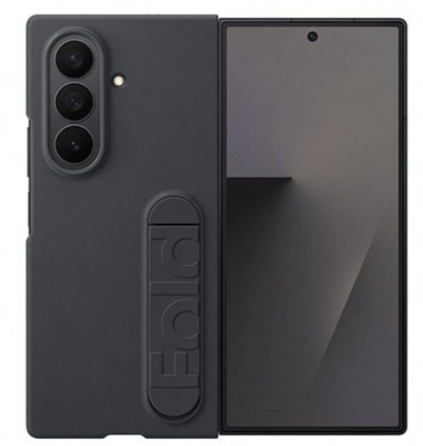 Capa de Silicone + Película de Ecrã Anti-Reflexo Samsung para Z Fold7  Preto