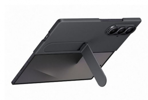 Capa de Silicone + Película de Ecrã Anti-Reflexo Samsung para Z Fold7  Preto