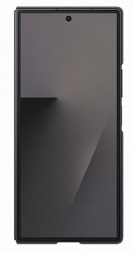 Capa de Silicone + Película de Ecrã Anti-Reflexo Samsung para Z Fold7  Preto