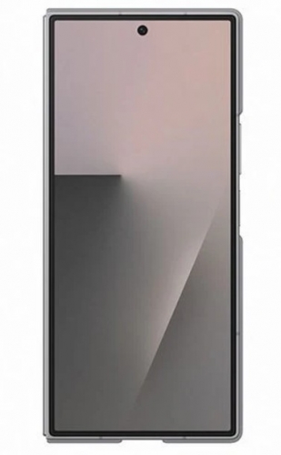 Capa de Silicone + Película de Ecrã Anti-Reflexo Samsung para Z Fold7 Cinzento