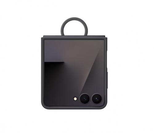 Capa de Silicone com Anel Galaxy Z Flip7 - EF-PF766TBEGWW