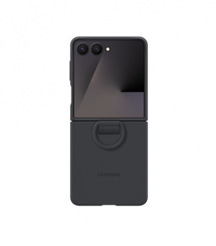 Capa de Silicone com Anel Galaxy Z Flip7 - EF-PF766TBEGWW
