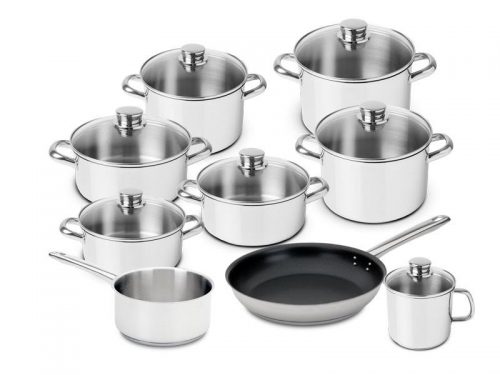 SILAMPOS - Conjunto 9 Peças Low Cost Essential Glass 63C122WG0086