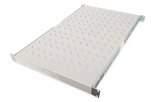 Prateleira Digitus para instalação fixa em armários de 483 mm (19") - DN-19-TRAY-1-10