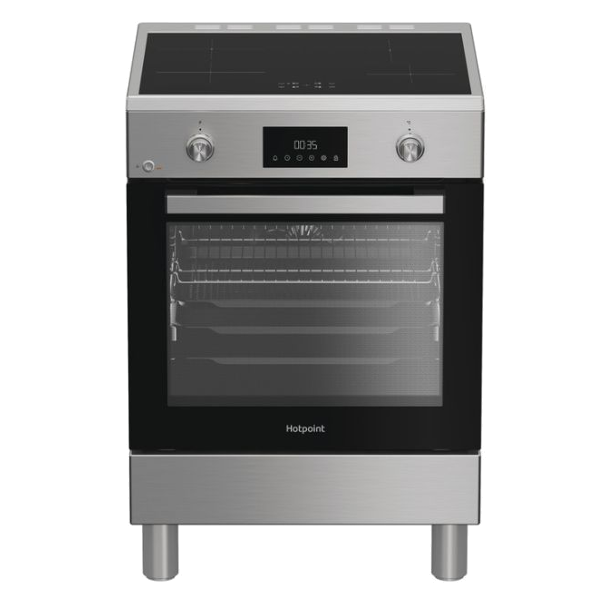 FOGÃO HOTPOINT H6I8LMSAX INDUÇÃO 4 ZONAS CLASSE A