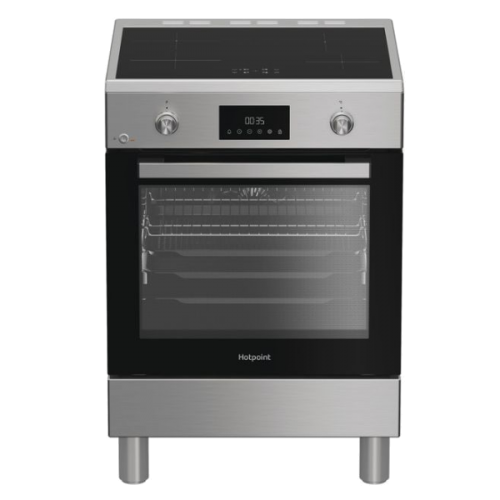 FOGÃO HOTPOINT H6I8LMSAX INDUÇÃO 4 ZONAS CLASSE A