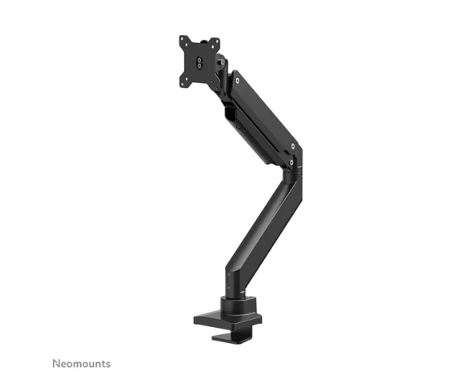 Braço para monitor Neomounts NM-D775BLACKPLUS 10-49" - mola a gás - Topfix - parada de 180°