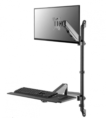 Estação de Trabalho Ergonómica de Parede Neomounts WL90-325BL1 para Monitor 17" a 32"