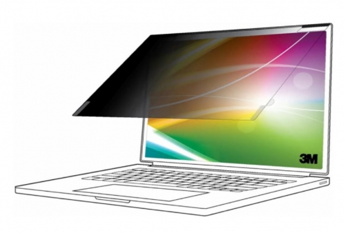 Filtro de privacidade de notebook tela brilhante amovível flip/adesivo 16" 3M BPNDE007