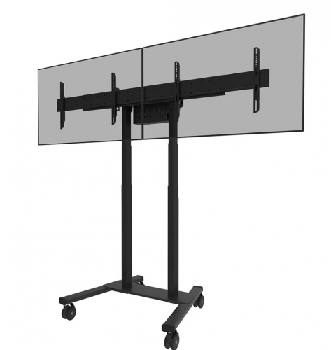 Suporte Duplo para Ecrãs 42" a 65" - Neomounts ADM-875BL2