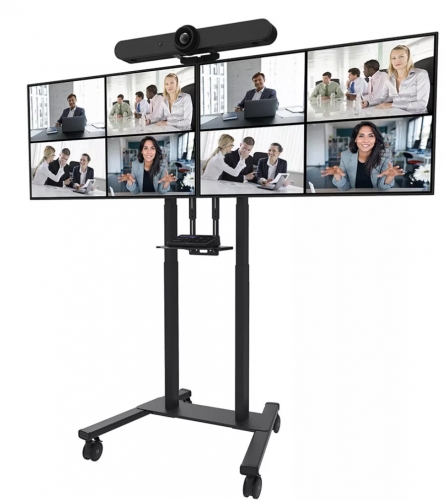 Suporte Duplo para Ecrãs 42" a 65" - Neomounts ADM-875BL2