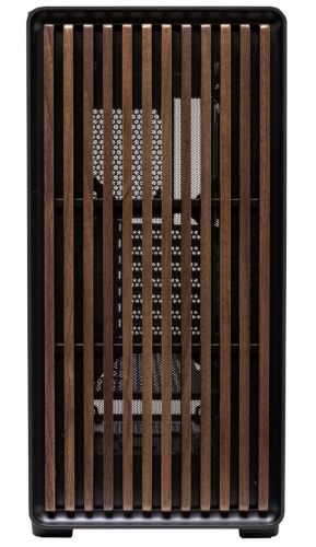 Caixa Unyka Revelant Madeira Preta (ATX) (Vidro Temperado)