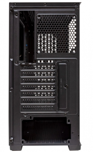 Caixa Unyka Revelant Madeira Preta (ATX) (Vidro Temperado)