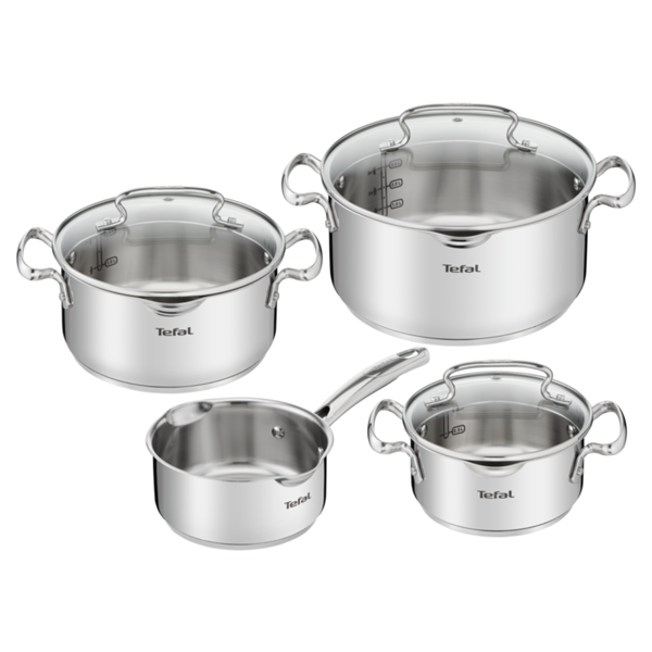 TEFAL TREM COZINHA 4PEÇAS AÇO INOX