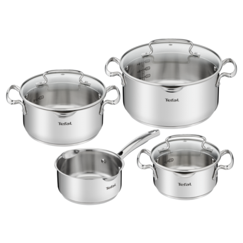 TEFAL TREM COZINHA 4PEÇAS AÇO INOX