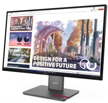 Monitor Lenovo ThinkVision P27QD-40  LED 27" QHD 120 Hz IPS 350 4 ms HDMI, DisplayPort preto , 64B3GAT2EU