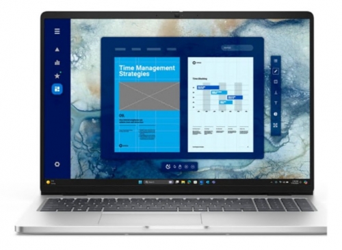 Portátil Dell Pro 16 PC16250 Ultra 7 255U / até 5.2 GHz Win 11 Pro 16GB  512GB SSD 16" IPS Full HD Plus prata BTS