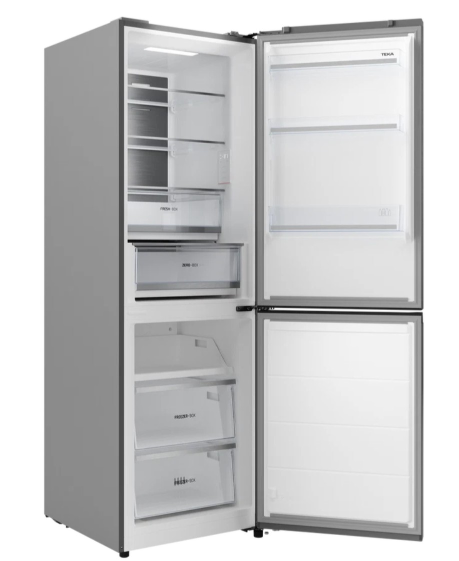 Frigorífico Combinado Teka RBF64660SS Inox Total No Frost 334 L – Classe C – 185 cm