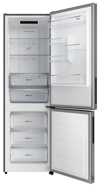 Frigorífico combinado TEKA RBF 54640 SS, No Frost, 310 L, Classe C, Inox