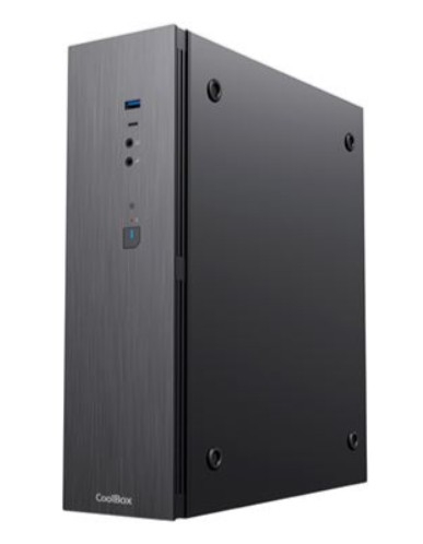 Caixa PC CoolBox micro ATX T370 Slim Preto