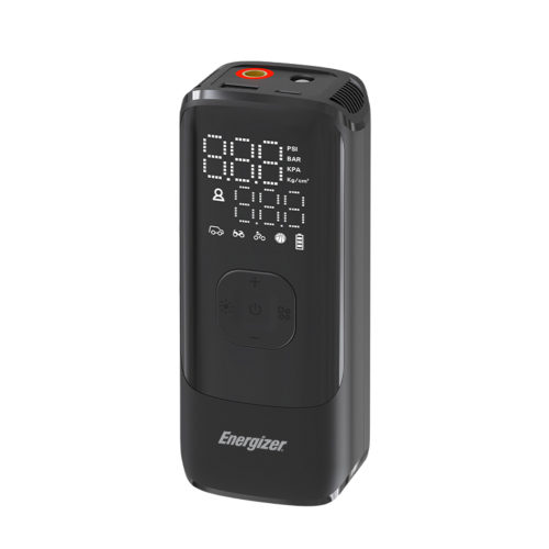 Inflador de pneus de alto desempenho com pressão máxima de 150 PSI e saída USB-A PAC4000