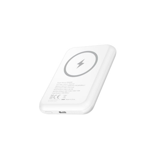 Banco de energia magnético sem fio de 15 W com design ultracompacto QM5000