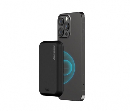 Banco de energia magnético sem fio de 15 W com design ultracompacto QM5000-BK